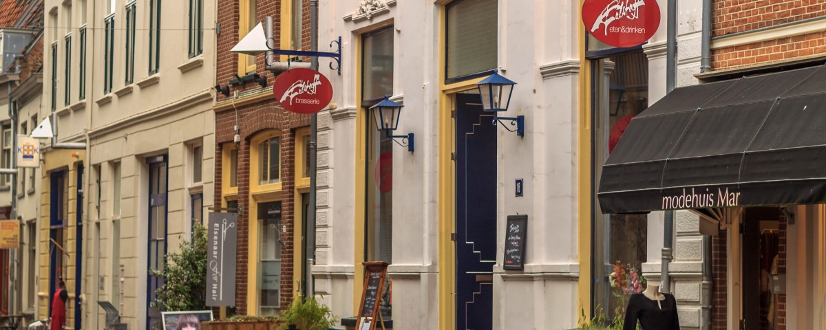 The "7 straatjes" in Arnhem.